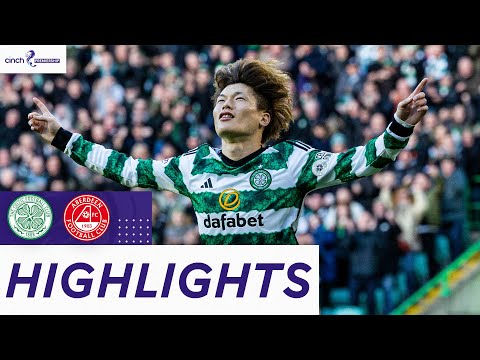 Celtic 6-0 Aberdeen | Furuhashi and a Korean Hat-trick as Dons are Thrashed | cinch Premiership