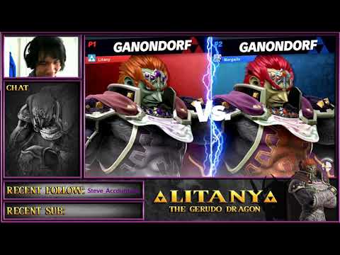 Litany FT5 Super Smash Bros Ultimate Sparring Session vs a Ganondorf Main