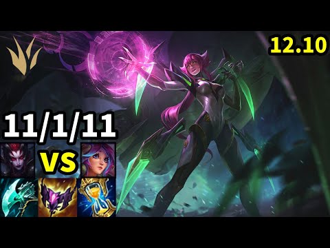 Elise Jungle vs Lillia - KR Master | Patch 12.10