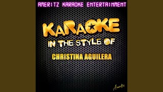 Obvious (In the Style of Christina Aguilera) (Karaoke Version)