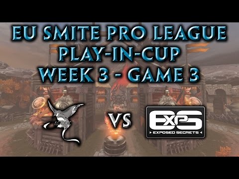 EU Pro League Play-In-Cup Week 3 - Agilitas vs. Exposed Secrets