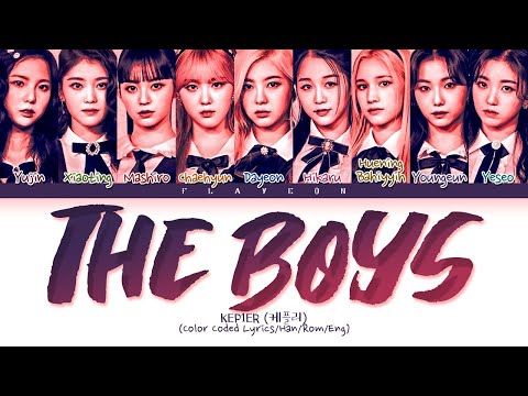 [퀸덤2] Kep1er (케플러) 'The Boys' (original: Girls Generation/SNSD) Lyrics (Color Coded Lyrics)