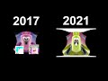 Klaskyklaskyklaskyklasky Gummy Bears Song Version Bilnd And Deaf 2 And 2017 VS 2021