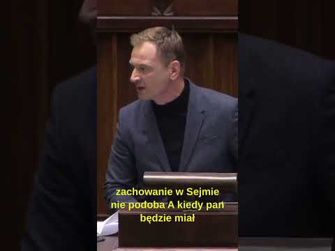 Poseł Nitras punktuje ministra Tchórzewskiego