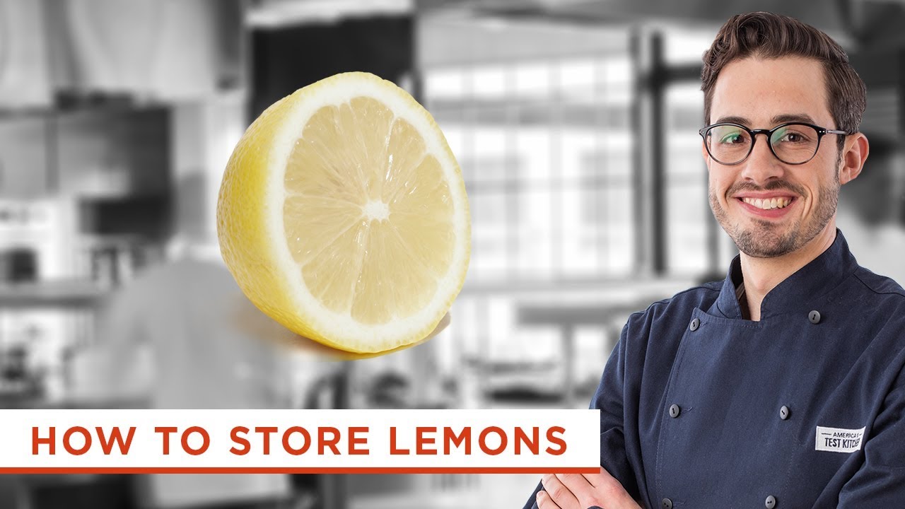 The Best Way to Store Your Lemons