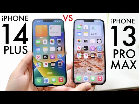 iPhone 14 Plus Vs iPhone 13 Pro Max! (Comparison) (Review)