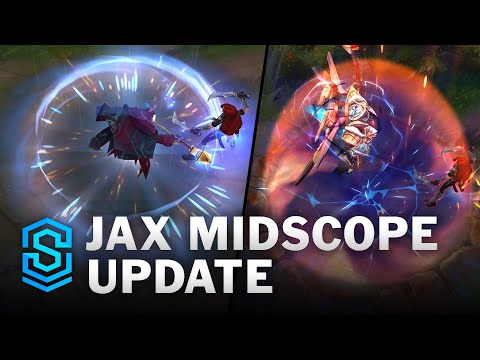 Jax Midscope Update | New Ultimate VFX - All Skins