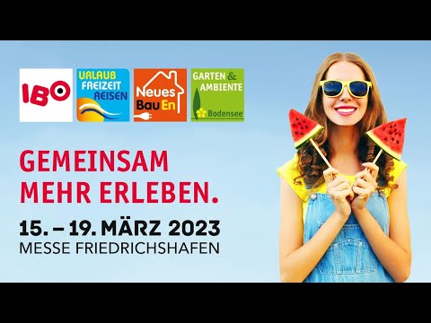 IBO 2023 - 1 Ticket, 4 Messen, 1000 Möglichkeiten - 15. - 19. März - Jetzt Ticket kaufen!