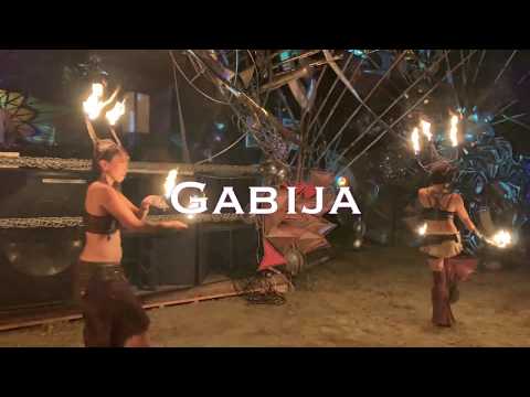 Gabija+MONA fire performance show with J.A.K.A.M.