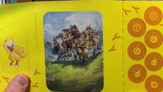 Chocobo Holiday Bundle Unboxing What’s Inside?? Magic The Gathering Final Fantasy MTG FIN Opening