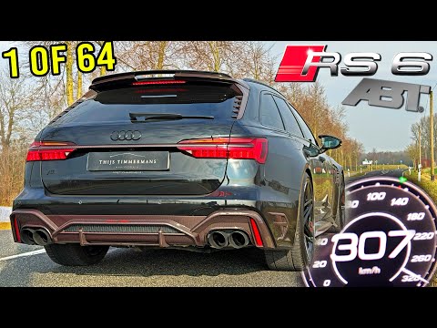 800HP AUDI RS6 ABT *1 of 64* // 0-300 SOUND POV & TOP SPEED