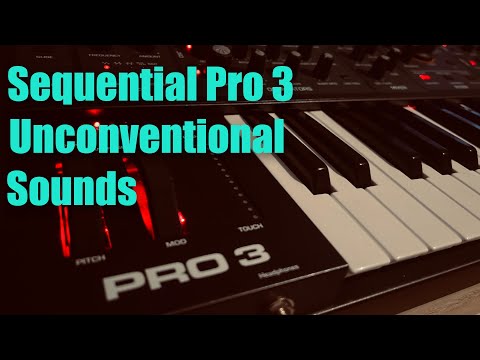 Unconventional sounds on the Pro 3