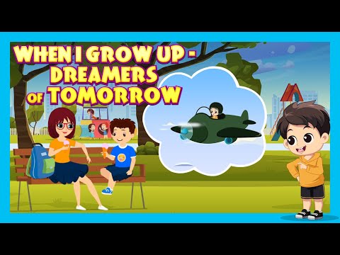 #childrensdayspecial Story for Kids | 🌟When I Grow Up — Dreamers of Tomorrow🌟 | Kids Fun Learning