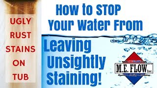 Unsightly Staining From Your Water—A Natural and Low Maintenance Solution