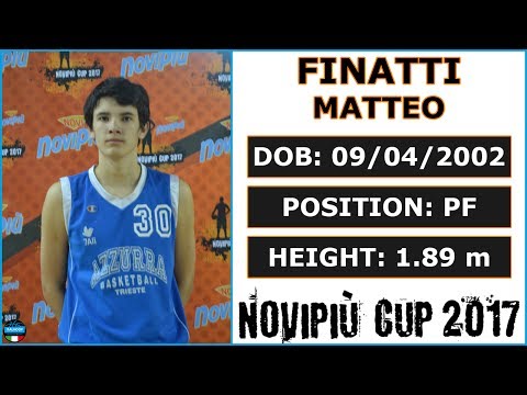 Matteo Finatti - Highlights - Novipiù Cup 2017