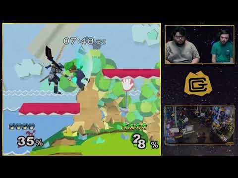 Vintage (Marth) VS. Cbass (Luigi) GRAND FINALS - The Cave Melee