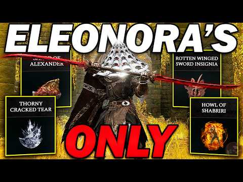 BREAKING Elden Ring With Eleonora’s Poleblade! - Most OP build EVER!?