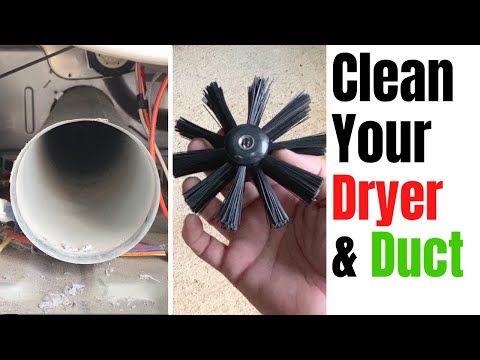 Let's Clean a LG Dryer & Vent Duct