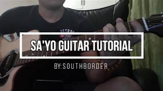 Sa&#39;yo Southborder Guitar Tutorial