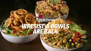 Irresist A Bowls Applebees Eatin Good In The Neighborhood Applebee's Commercial