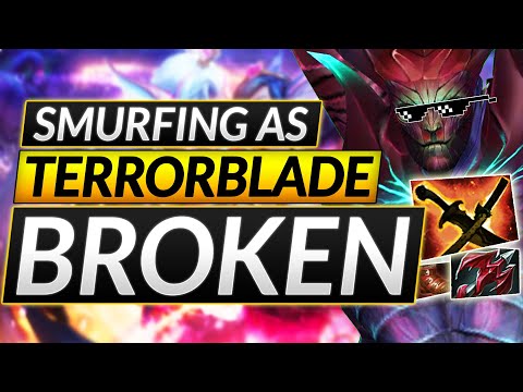 BROKEN TERRORBLADE SMURF at 8K MMR - THE HARDCARRY Strategy - Dota 2 Guide