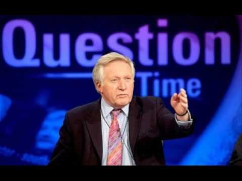 David Dimblebys alarm interrupts Question Time