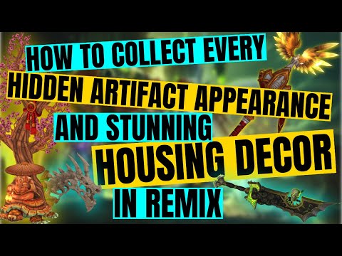 How to Collect Every Hidden Artifact Appearance and Stunning Player Housing Decor in Legion Remix