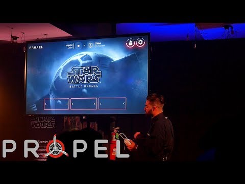 Propel Star Wars Battle Drone app training