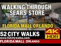 Walking Through One Of The Last Sears Stores Florida Mall Orlando 4K HDR December 2025
