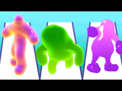 BLOB RUNNER 3D vs JOIN BLOB CLASH 3D vs JELLY CLASH 3D