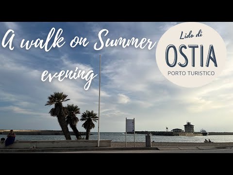 lido di Ostia|Porto turistico di Roma|Walking