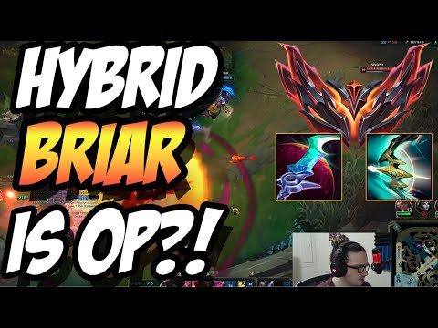 NEW HYBRID BUILD IS OP! Rank 1 Briar In-Depth Jungle Commentary!