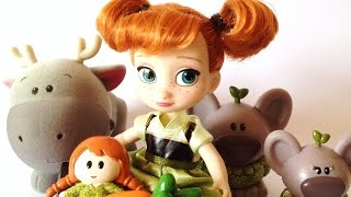 Disney Store Frozen Disney Animators' Collection Anna Mini Doll Play Set review