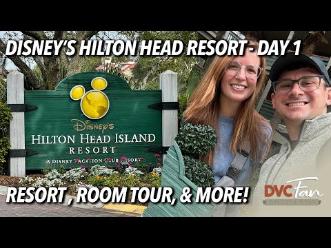 Disney's Hilton Head Island DVC Resort! - Resort Tour, Room Overview, and MORE! | Day 1