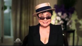 Yoko Ono on NBC Nightly News: "I envisioned the whole world smiling together"