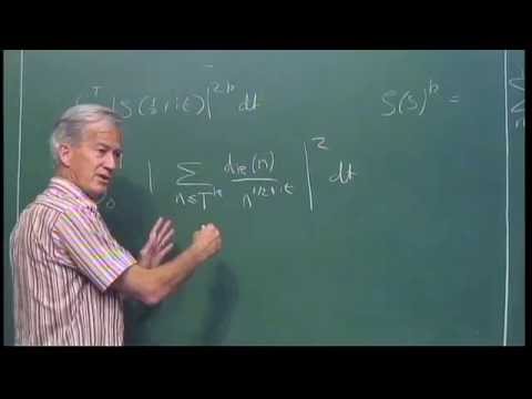International Conference in Number Theory and Physics - Mini Course - Conrey - 03