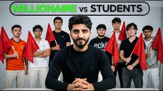 1 Millionaire Dropout vs 10 College Students (Dubai Edition)