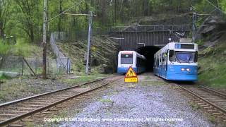 preview picture of video 'Gothenburg Trams / Göteborgs Spårvagnar, Storås, chapter 12 of 33'