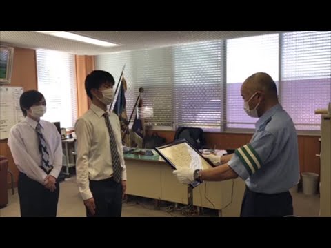 演劇部“諸行無常”に神戸西警察署が『感謝状』を贈呈