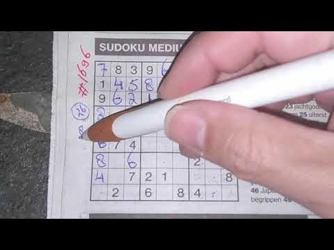 Getting Crazy, not this one! (#1696) Medium Sudoku puzzle. 10-06-2020