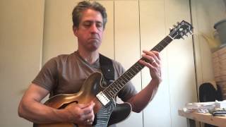 Paul Pieper plays Wes Montgomery&#39;s solo from &quot;Days Of Wine And Roses&quot;
