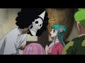 Brook Found That Zoro Hiyori Sleeping Together I One Piece Episode 938
