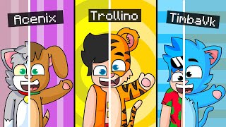 ¡NOS CONVERTIMOS EN ANIMALES! 😂 MOMENTOS DIVERTIDOS CON LOS COMPAS en Bombergrounds: Reborn