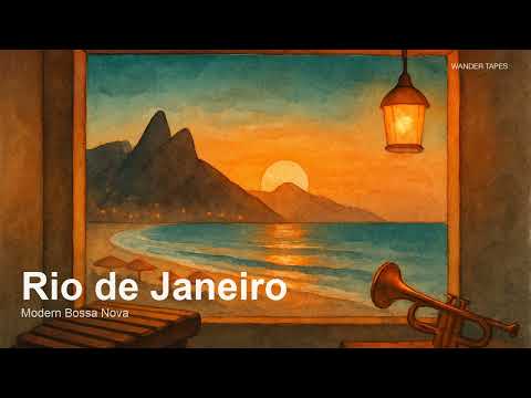 Rio de Janeiro Bossa Nova Cafe | 1 Hour Brazilian BGM | Wander Tapes