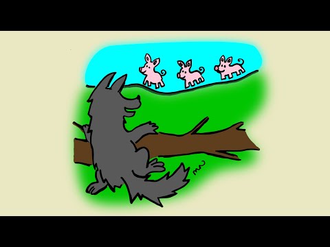 Satuhetki: Kolme pientä porsasta