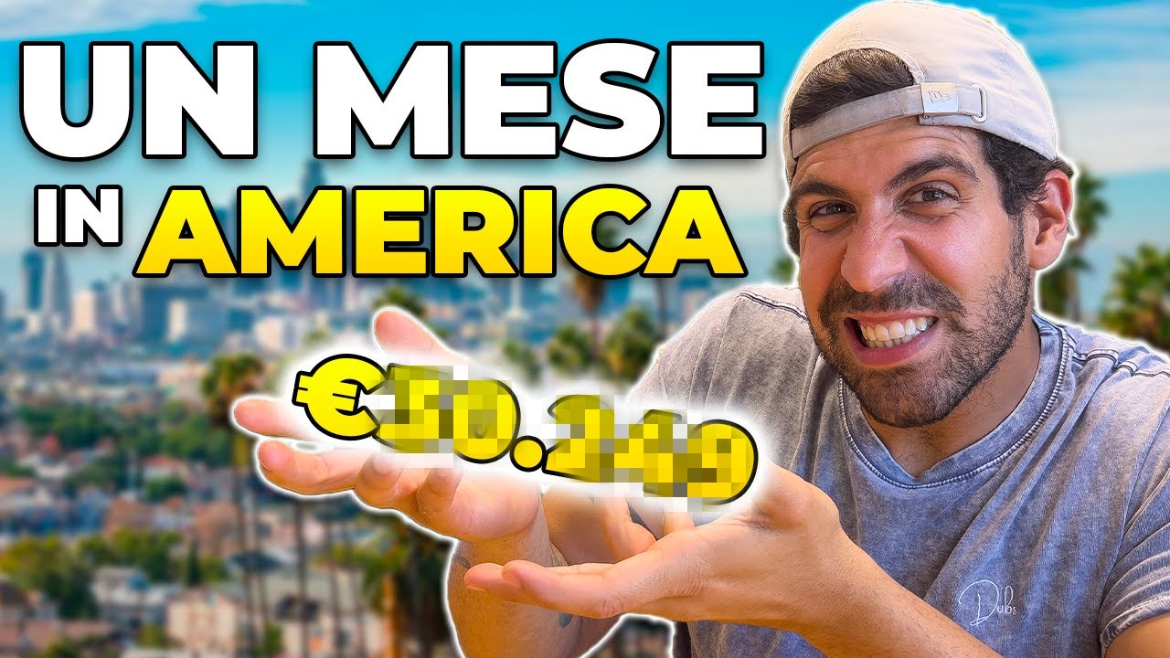 QUANTO HO SPESO PER UN MESE IN AMERICA 