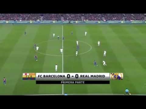 Barcelona 2-2 Real Madrid Copa Del Rey Quarter Final 2011-12 (English Commentary)