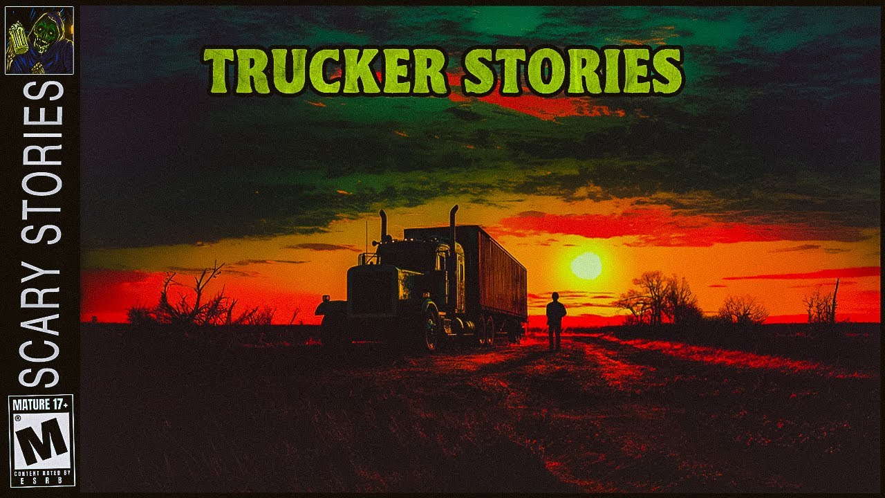 4 TRUE & DISTURBING Trucker Stories With Rain & Haunting Ambience | True Horror Stories