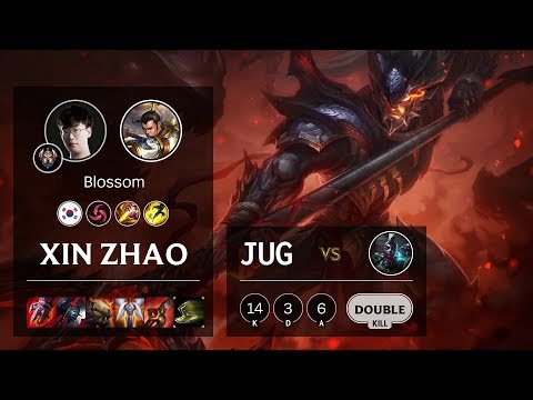 Xin Zhao Jungle vs Ekko - KR Challenger Patch 10.6