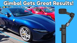 Can a Budget Gimbal Film the British Motor Show smoothly? (You Won't Believe It!) Temu Gem 